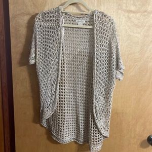 Crochet style cardigan